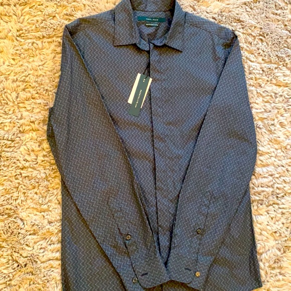 NWT PERRY ELLIS BUTTON DOWN LONG SLEEVE - Picture 2 of 9